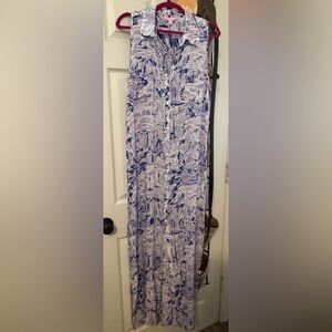 Lilly Pulitzer long maxi dress size large